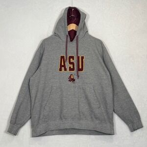 Foot Locker Gray ASU Arizona State University Hoodie XL